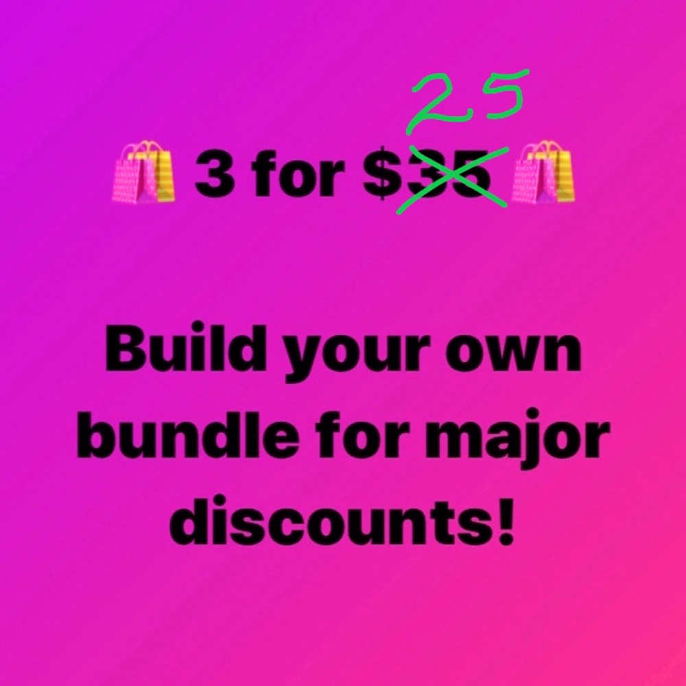 🛍 3/$25 Discount 🛍